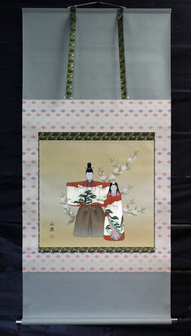 藤吉正勝　立雛　尺八横　161-10